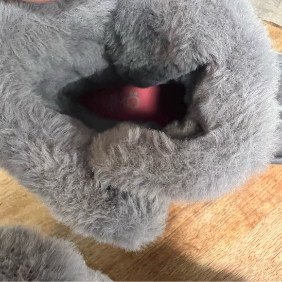 Ryka Women's Aubonne Faux Fur Charcoal Bungee Laces Winter Trail Hiking Boots 8M - Picture 9 of 11